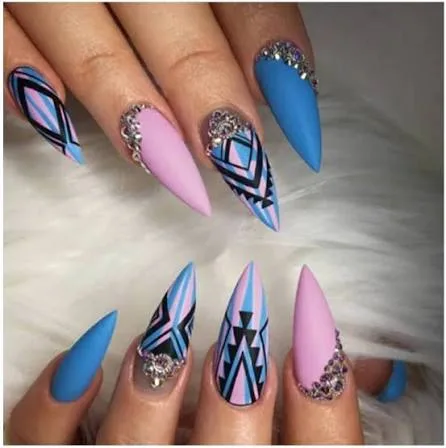 💅 Salon Acrylic False Nails